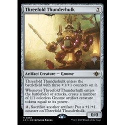 Threefold Thunderhulk // Tricoloso del trueno (PP)