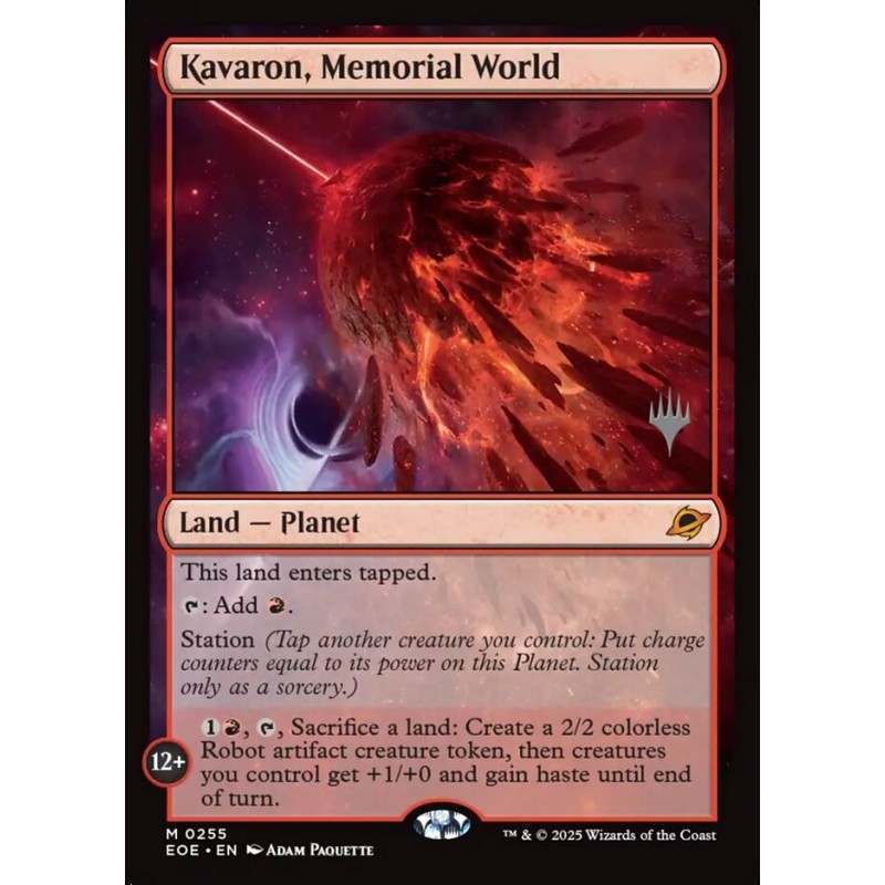 Kavaron, Memorial World // Kávaron, mundo destruido (PP)