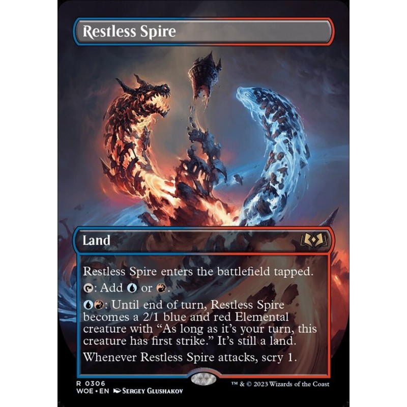 Restless Spire // Torre sin sosiego (Borderless)