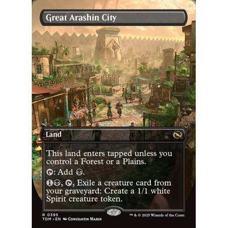 Great Arashin City // Gran ciudad de Arashin (Borderless) (F)