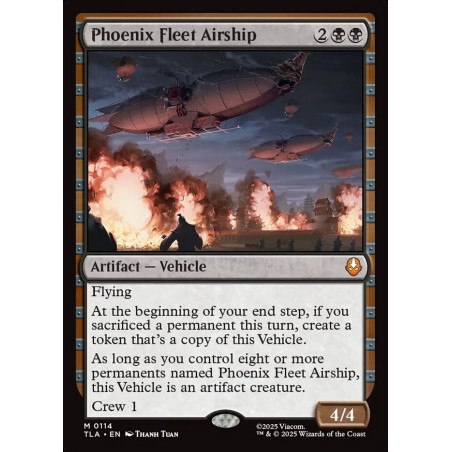 Phoenix Fleet Airship // Nave aérea de la flota del Fénix