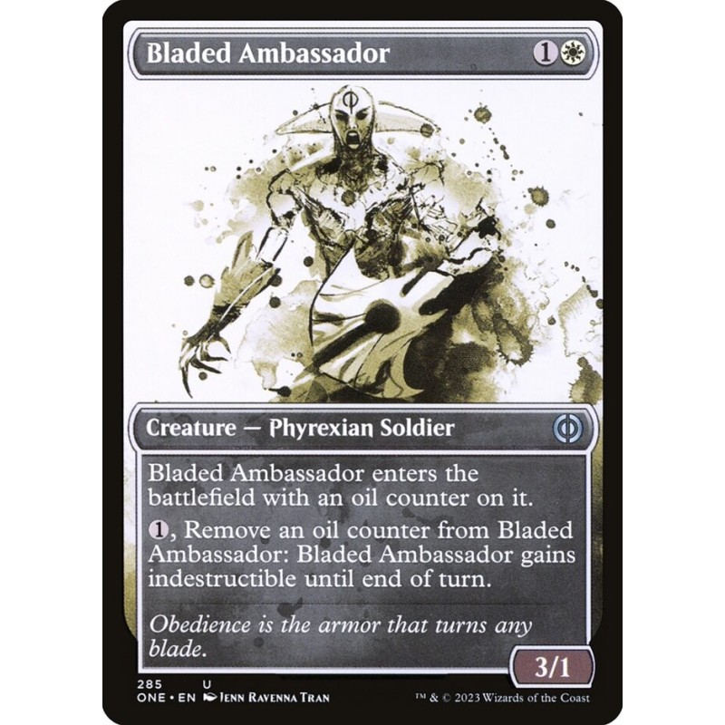 Bladed Ambassador // Embajador con filos (Step and compleat) (F)