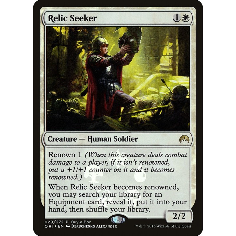 Relic Seeker // Buscador de reliquias (Buy a Box) (F)