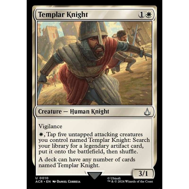 Templar Knight // Caballero templario (F)