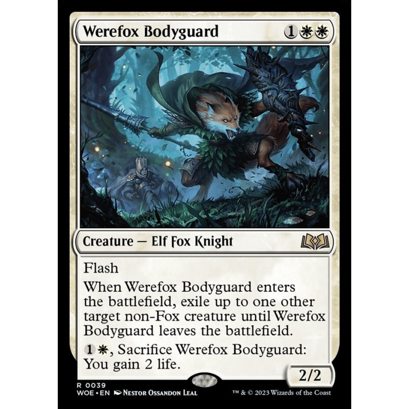 Werefox Bodyguard // Protectora vulpina (F)