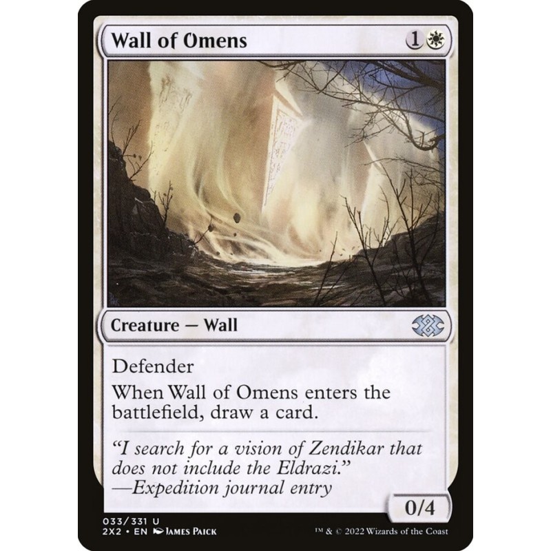 Wall of Omens // Muro de profecías