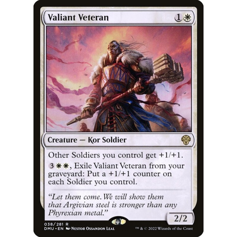 Valiant Veteran // Veterano valiente