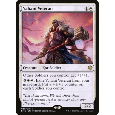 Valiant Veteran // Veterano valiente