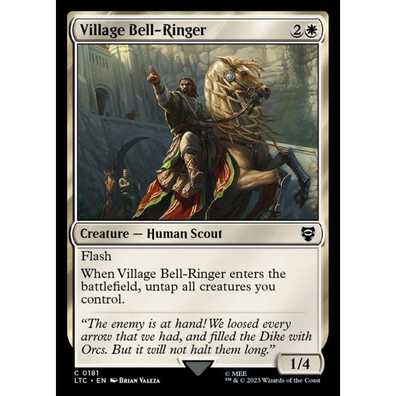 Village Bell-Ringer // Campanero de la aldea