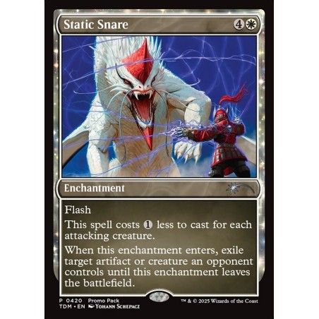 Static Snare // Trampa estática (PP) (F)