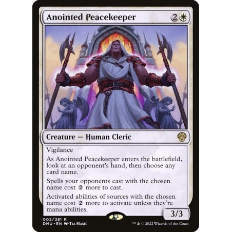 Anointed Peacekeeper // Pacificador ungido