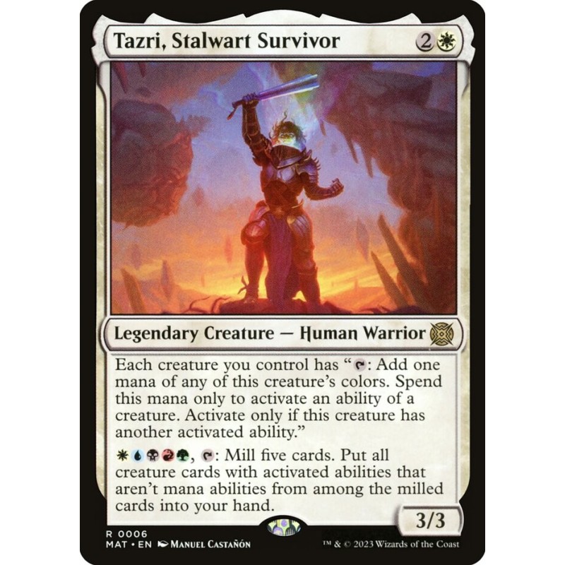 Tazri, Stalwart Survivor // Tazri, superviviente denodada (F)