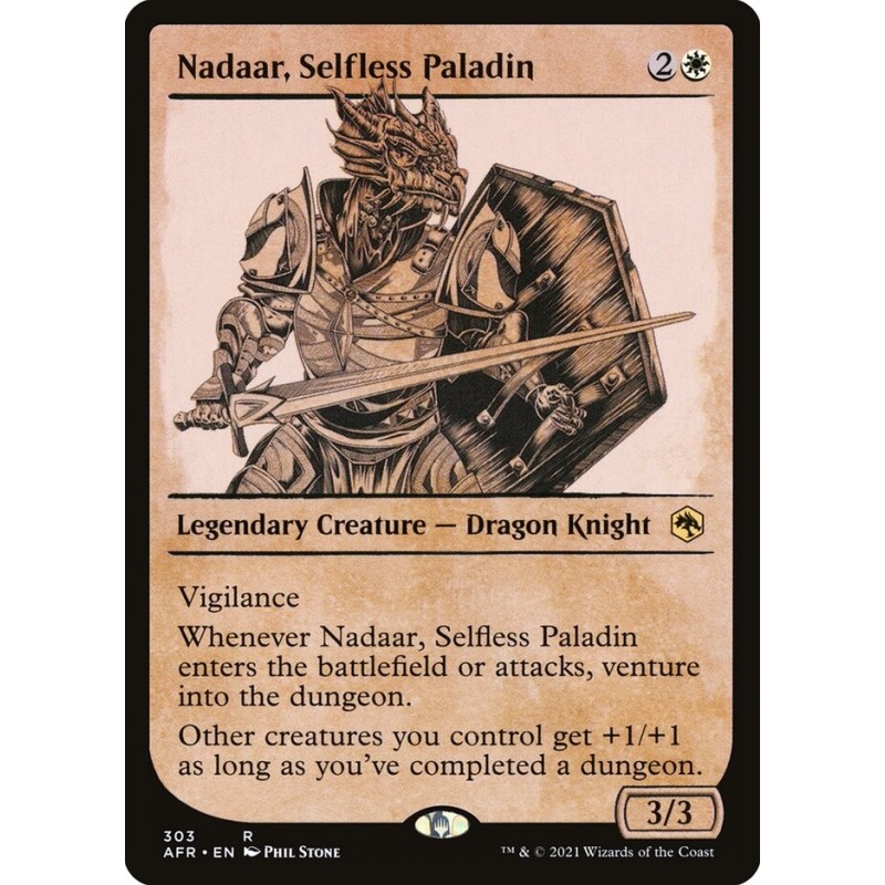 Nadaar, Selfless Paladin // Nadaar, paladín altruista (Showcase)