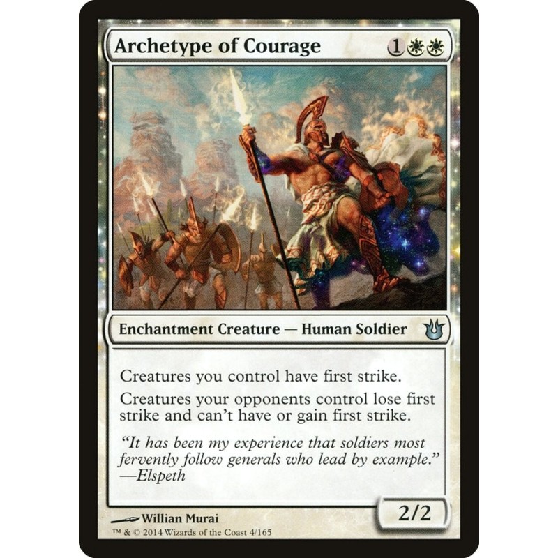 Archetype of Courage // Prototipo de valor