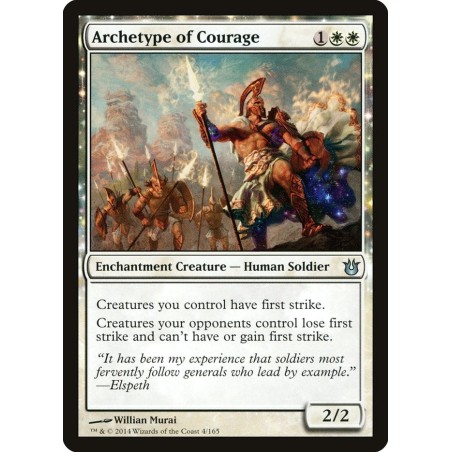 Archetype of Courage // Prototipo de valor