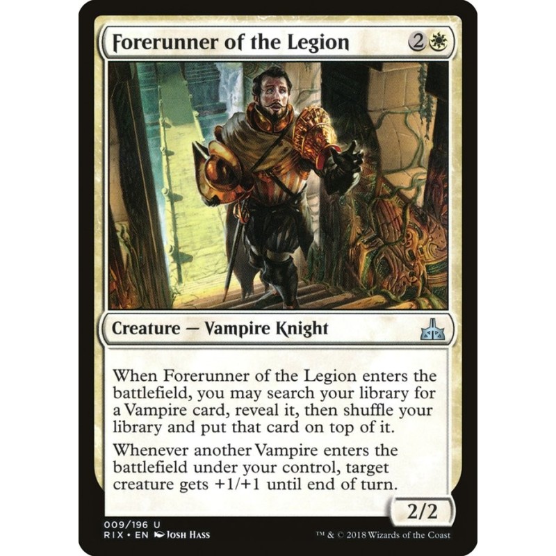 Forerunner of the Legion // Avanzadilla de la Legión