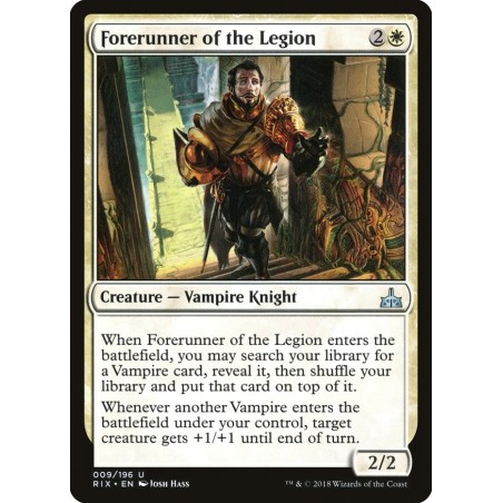 Forerunner of the Legion // Avanzadilla de la Legión