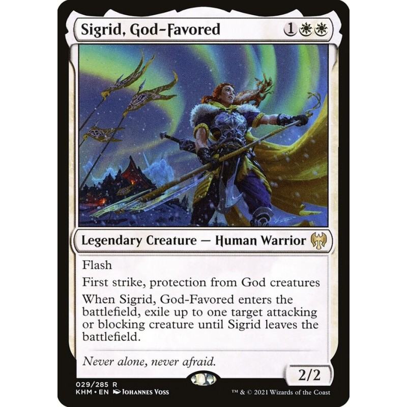 Sigrid, God-Favored // Sigrid, bendecida por los dioses