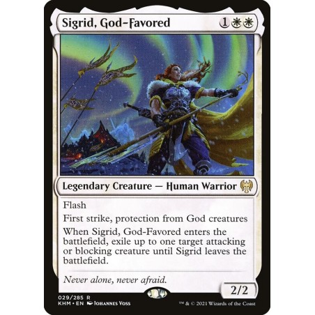 Sigrid, God-Favored // Sigrid, bendecida por los dioses