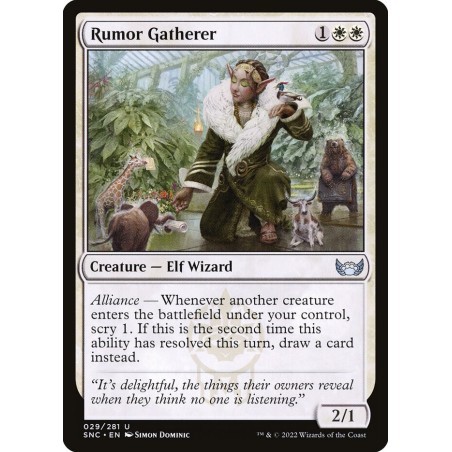 Rumor Gatherer // Recopiladora de rumores