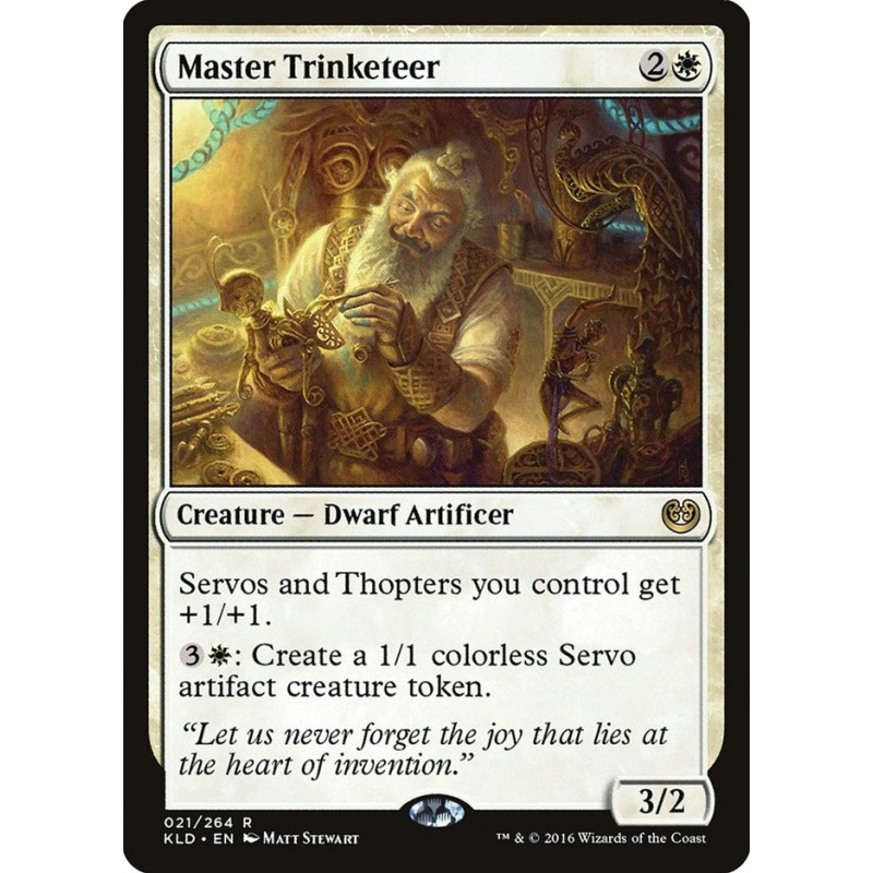 Master Trinketeer // Maestro artilugista