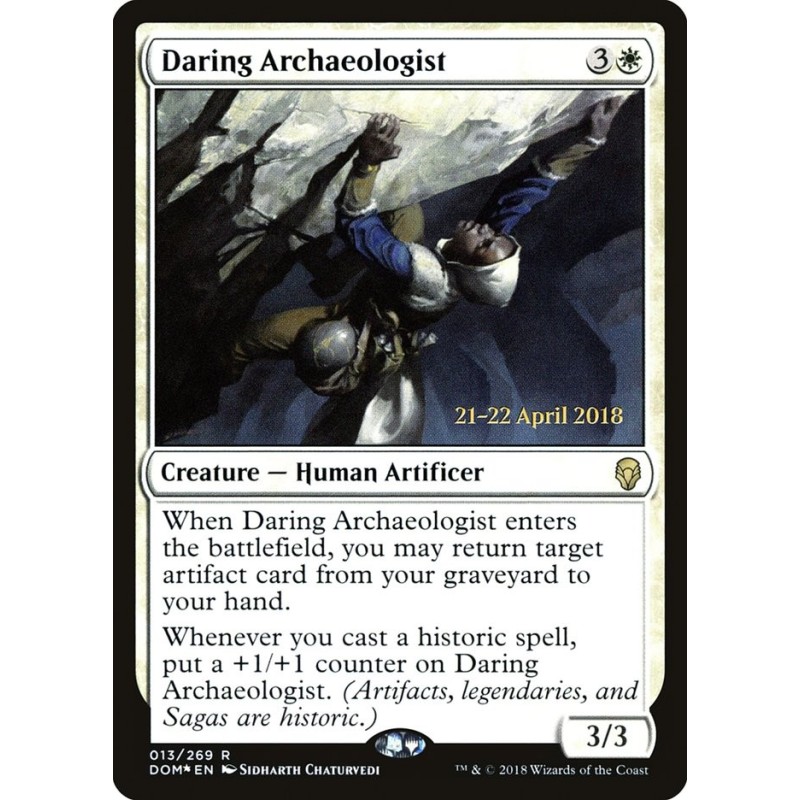 Daring Archaeologist // Arqueóloga atrevida (Pre-Release) (F)