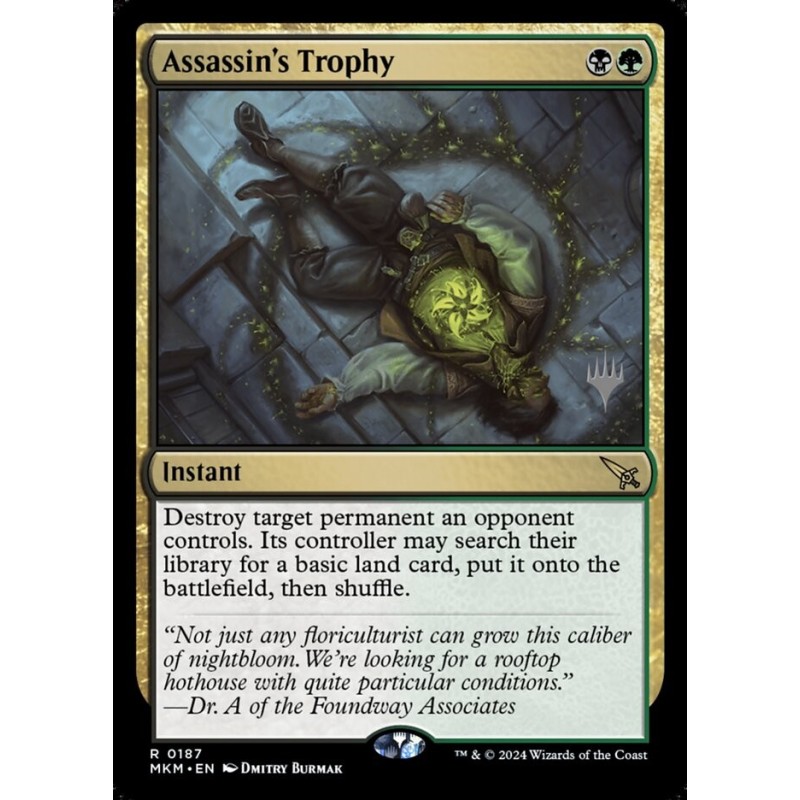 Assassin's Trophy // Trofeo de la asesina (PP)