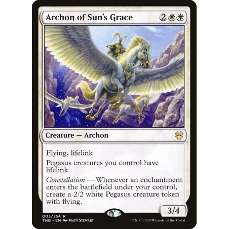 Archon of Sun's Grace // Arconte de la gracia solar
