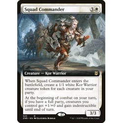 Squad Commander // Comandante de la brigada (Extended Art)