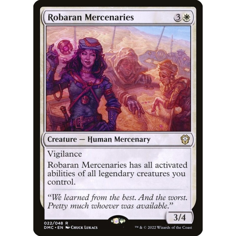 Robaran Mercenaries // Mercenarios robarianos