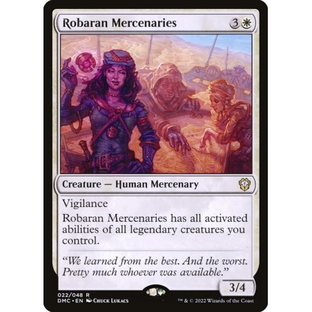 Robaran Mercenaries // Mercenarios robarianos