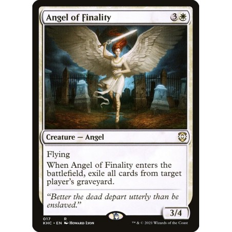 Angel of Finality // Ángel de irrevocabilidad