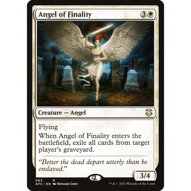 Angel of Finality // Ángel de irrevocabilidad