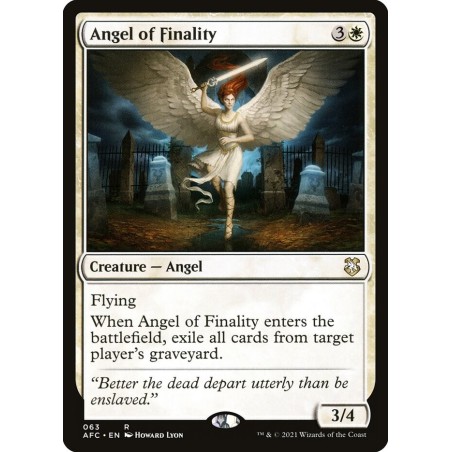 Angel of Finality // Ángel de irrevocabilidad