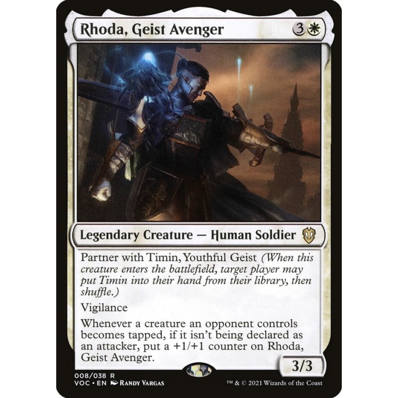 Rhoda, Geist Avenger // Rhoda, vengadora de geists