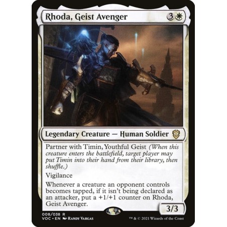Rhoda, Geist Avenger // Rhoda, vengadora de geists
