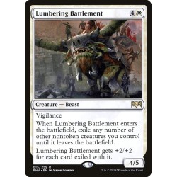 Lumbering Battlement // Destacamento pesado