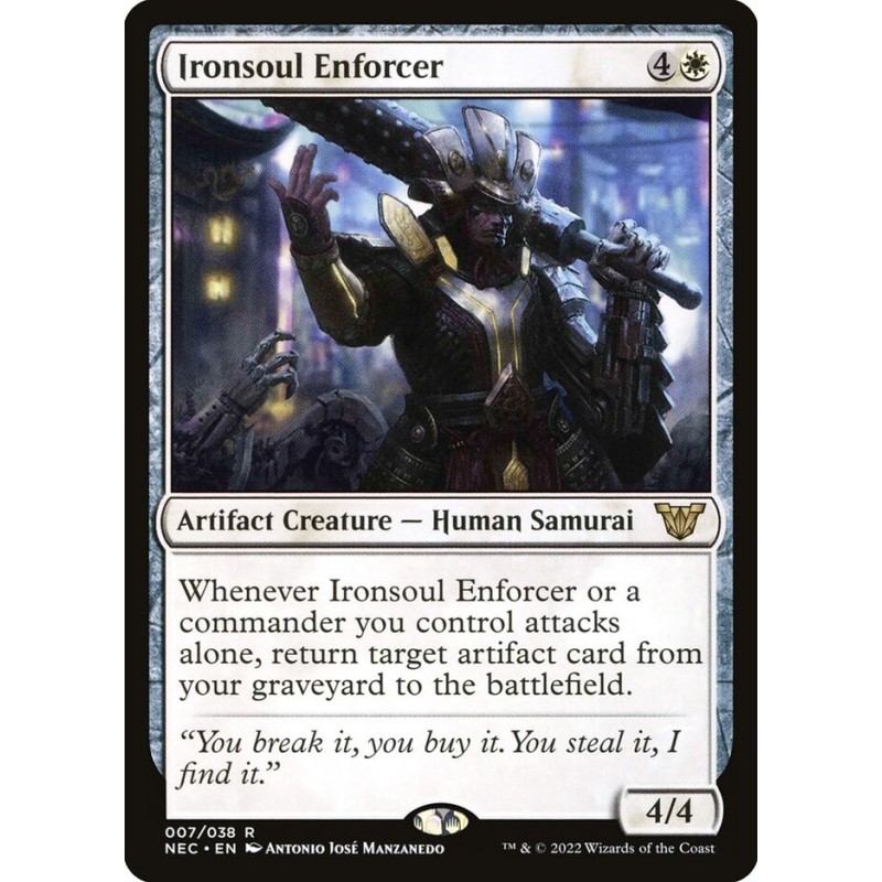 Ironsoul Enforcer // Ejecutor almaférrea