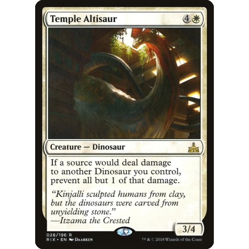 Temple Altisaur // Altisaurio del templo