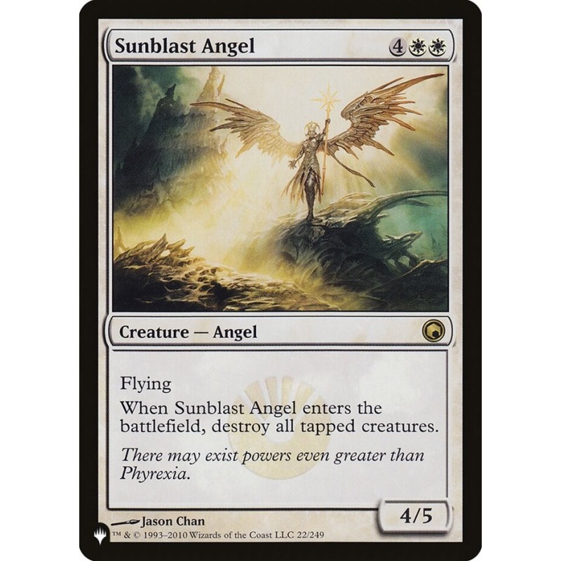 Sunblast Angel // Ángel ráfaga solar (F)