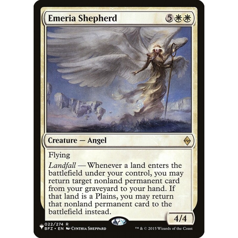 Emeria Shepherd // Pastora de Emeria (F)