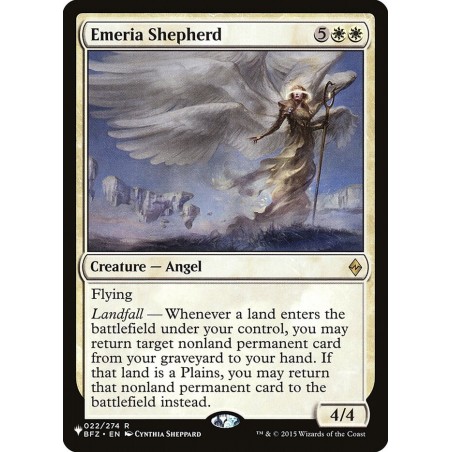 Emeria Shepherd // Pastora de Emeria (F)