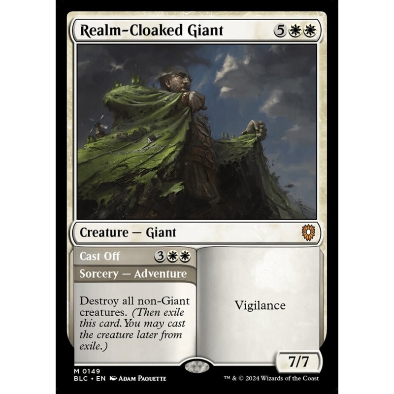 Realm-Cloaked Giant // Gigante ataviado de reino