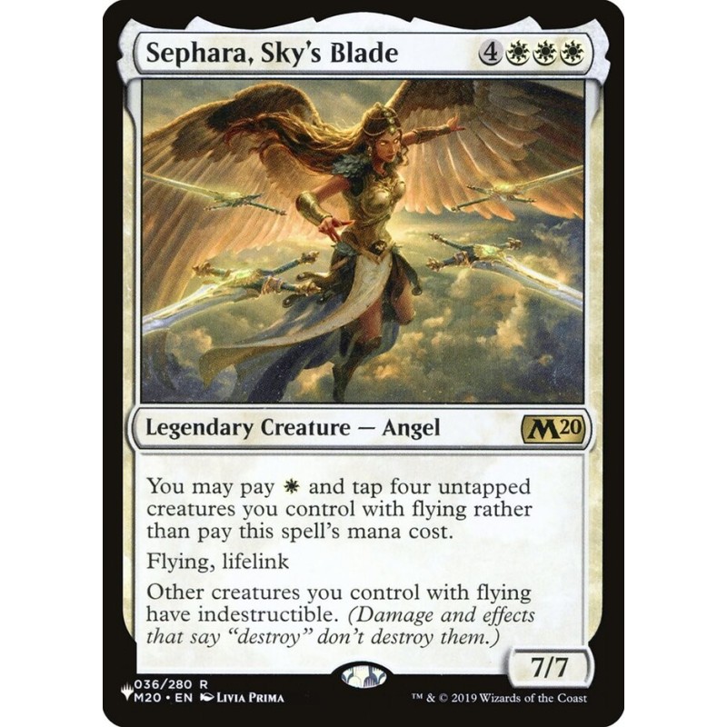 Sephara, Sky's Blade // Sephara, Acero Celestial (F)