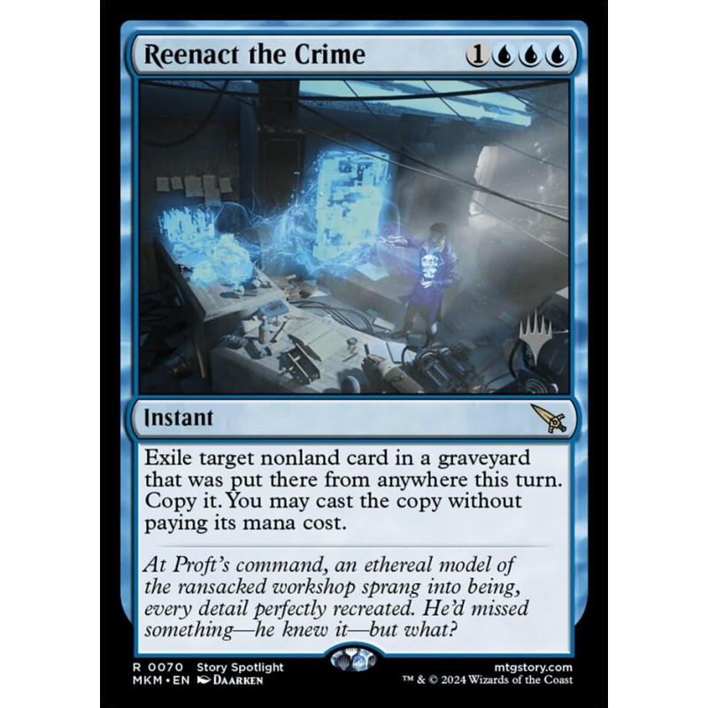 Reenact the Crime // Recrear el crimen (PP)