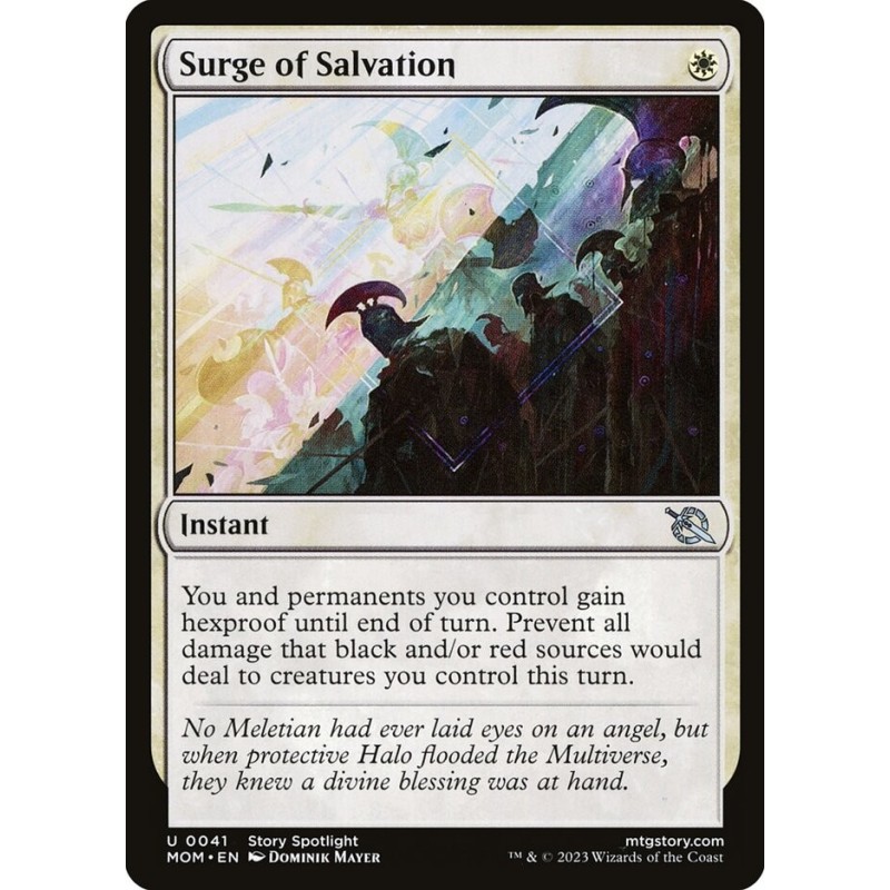 Surge of Salvation // Oleada de salvación
