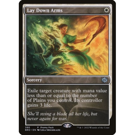 Lay Down Arms // Deponer las armas (PP) (F)