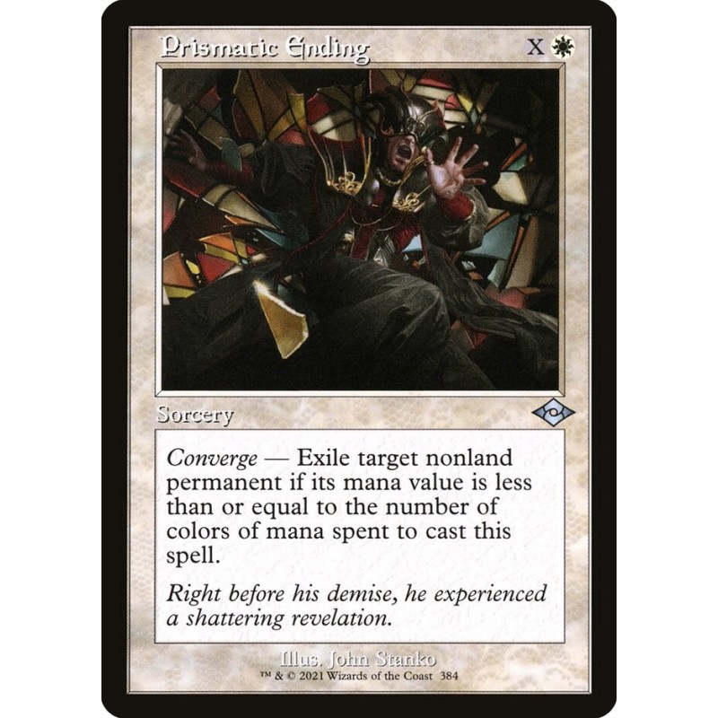 Prismatic Ending // Final prismático (Retro Frame)