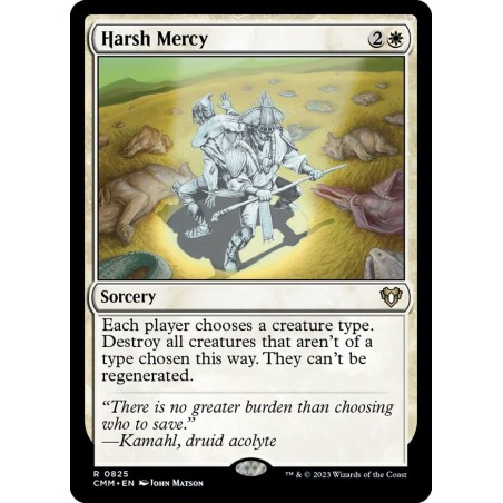 Harsh Mercy // Piedad cruel