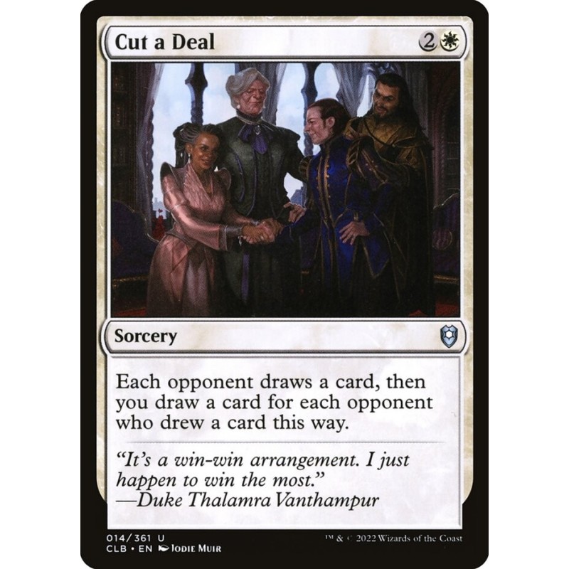 Cut a Deal // Cerrar el trato